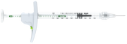 3Dose™ 1.0 ml Syringe – 125 Green Units, 10 pcs