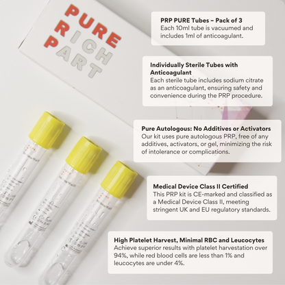 PRP PURE Tubes x 3