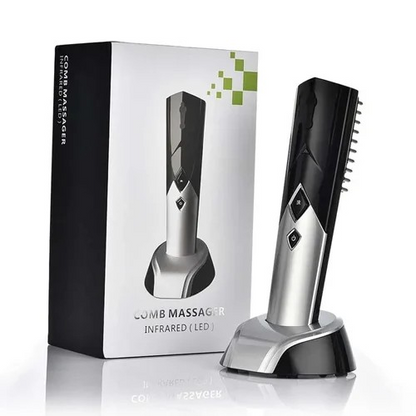 Infrared LED Comb Massager – Hair Growth & Scalp Care
