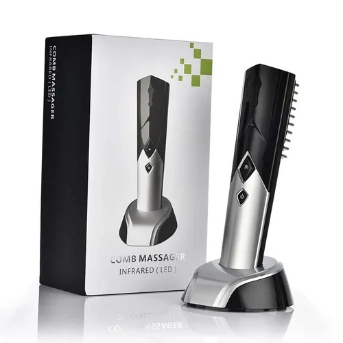 Infrared LED Comb Massager – Hair Growth & Scalp Care